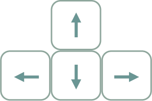 keyboard arrows